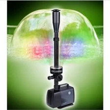 Submersible Pump 2000Lph Fish Pond Fountain Pump With Three Colors New Led an