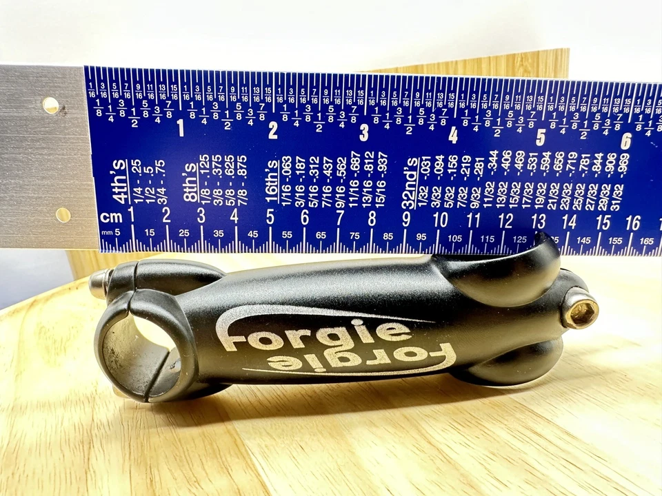 3T Forgie bicycle bike stem 110mm +/-10 degrees 1 1/8th” 24.5 black alloy 3TTT - Image 2 of 4