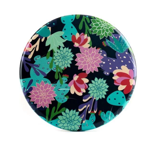 POP Sonic LED Compact Mirror Blue Floral | eBay