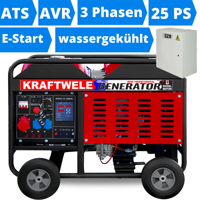 Stromerzeuger Diesel: Stromerzeuger Pramac GSW 30Y Mit Schallschutzhaube