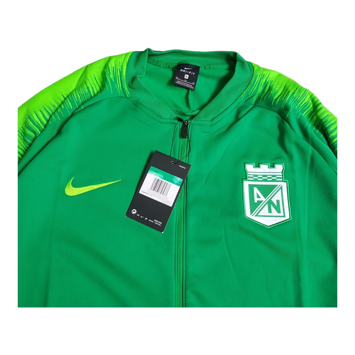 Men's Nike Atletico Nacional Anthem Jacket AH9767-398 Green