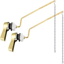 2 Pack Universal Toilet Tank Flush Lever Toilet Wrench Handle Fit Most Toilet US