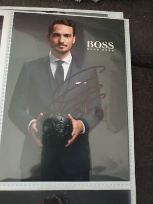 Mats Hummels Boss 10x15 Karte Orginal Signiert 06