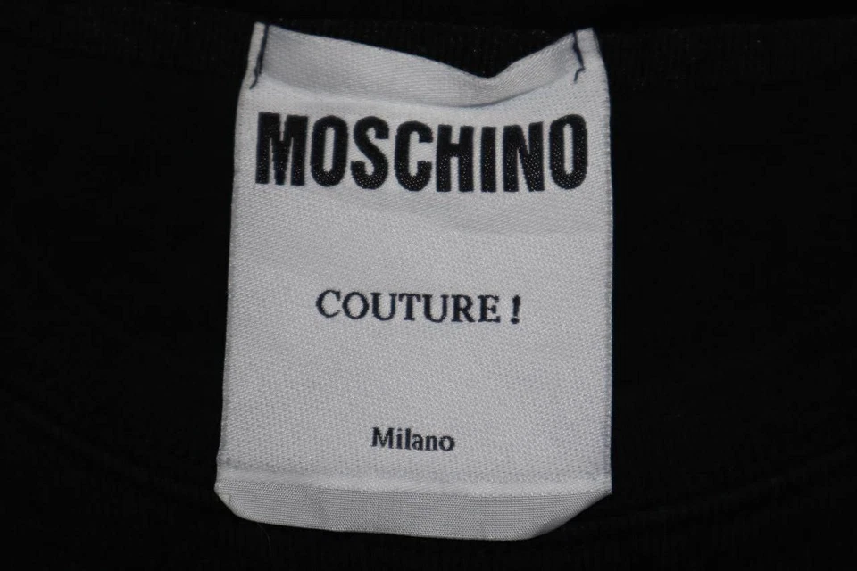Moschino Sudadera Pullover Alta Costura Oso de Peluche Binhuali Bordado Talla M Foto 3 de 4