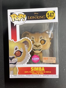 funko pop simba flocked