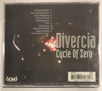 Divercia - Cycle of Zero CD 2004 Karmageddon Media – KARMA038