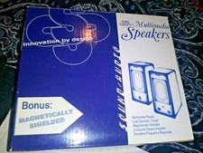 SOYO MULTIMEDIA SPEAKER SET 160 WATTS MAGNETICALLY SHIELDED