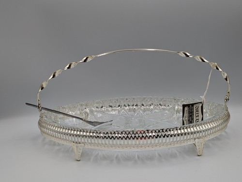 Queen Anne hors d’oeuvres Dish Silver with box Plated Tableware, Mayell England - Picture 13 of 24