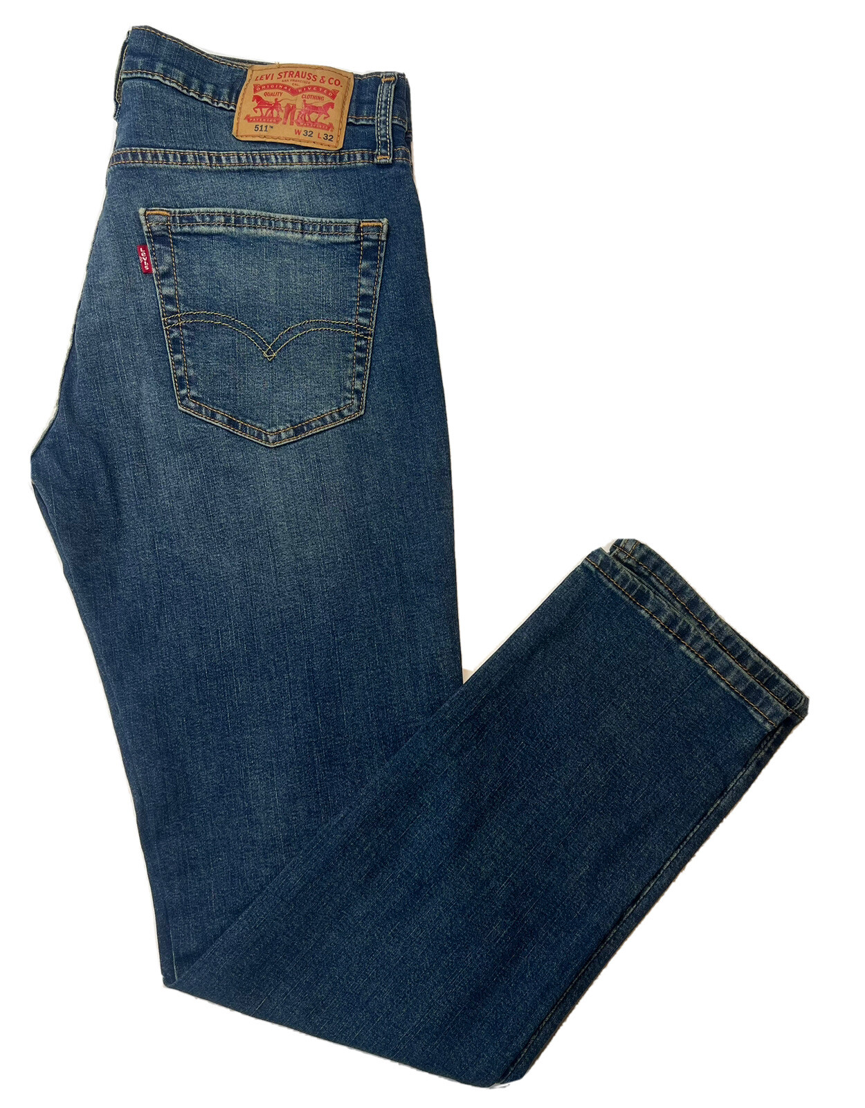 Levi's 511 Slim Fit Men's Jeans - Blue,  W32 L32 RRP £99 image 10