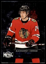 2020-21 Skybox Metal Universe SP Rookies #104 Nicolas Beaudin RC Chicago
