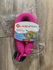 FLASHPRO Waterproof Camera Float 2-Pack Pink NEW
