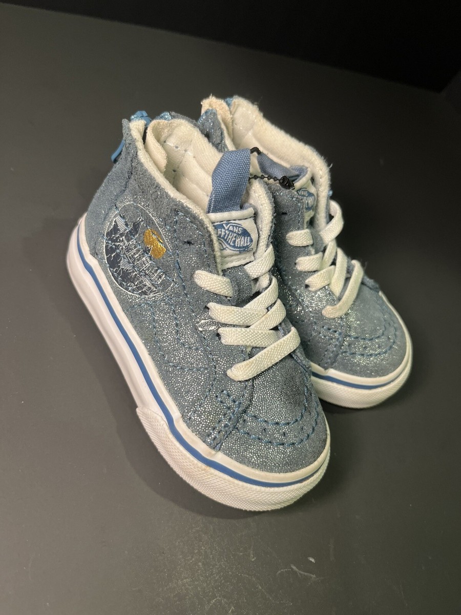Vans x Harry Potter Sk8-Hi Zip Hogwarts Toddler Baby Size Blue