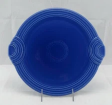 FIESTA SAPPHIRE CAKE PLATE LTD New 1996 Original Stock Factory Box FREE SHIPPING