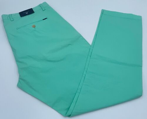 GANT Jeans Chino Hose 1913556 Slim Baumwolle Stretch grün Weite 40 Länge 34 - Bild 4 von 11