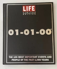 RARE LIFE Limited Edition 01–0 1–00 Commemorative Millennium Book Fantastic VTG