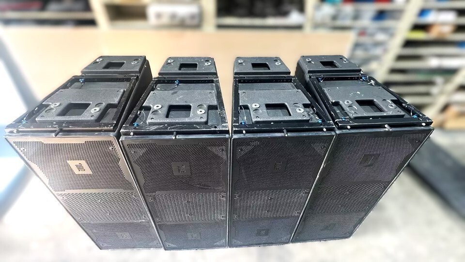JBL Vertec VT4880ADP-DA Active Subwoofer (LOT OF 2 JBL Vertec VT4880ADP-DA Active Subwoofer (LOT OF 2