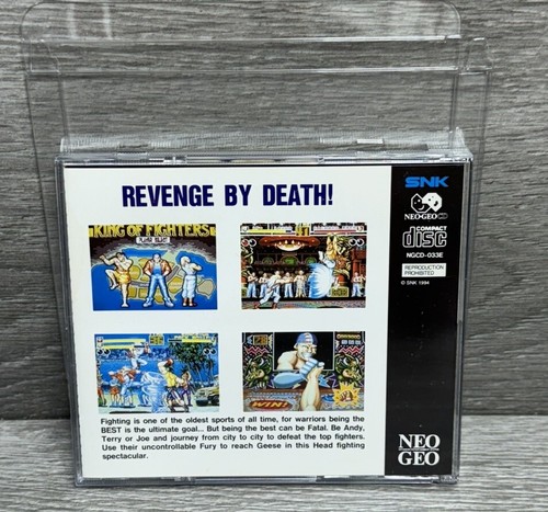 Fatal Fury The Battle Of Fury UNTESTED SUPER RARE! SNK Neo Geo CD Complete CIB W - Picture 6 of 6