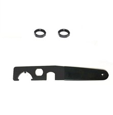 DB TAC INC 2PC Muzzle Brake Jam Nut 5/8x24 TPI Thread Come With Free Wrench