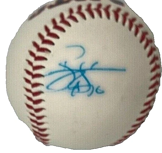Reggie Sanders #16 Autographed Major League Baseball, @ SF Giants Game 6/16/2002 - Image 3 of 4