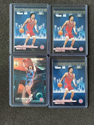 Cade Cunningham 2022-23 NBA Hoops Lot - Zero Gravity, City Edition