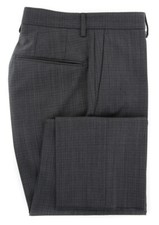 Incotex Dark Gray Solid Pants - Slim - IN-S0T030-S6333-930 