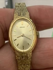 Vintage Ladies Seiko Gold Tone Watch Quartz 031470 Runs Well,6.75”
