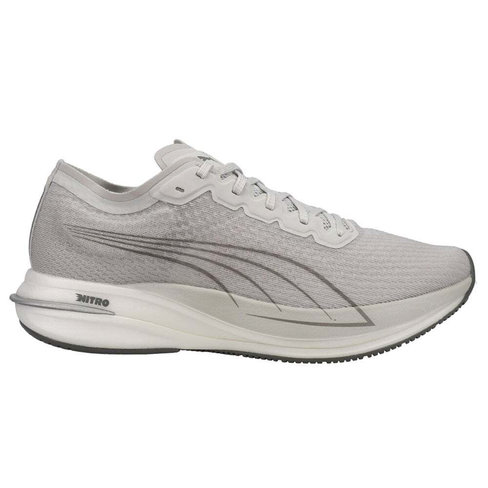 Puma Deviate Nitro Running Shoes - Gray - Low-top Sneakers - 7.5