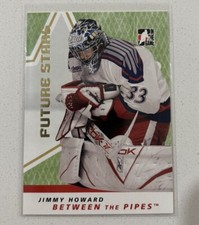 2006-07 ITG Between the Pipes Future Stars Jimmy Howard #22 Grand Rapids Pre RC