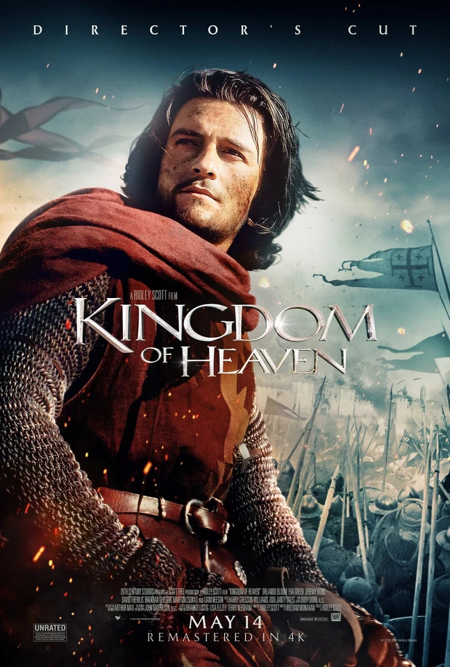 Kingdom of Heaven movie poster - 11 x 17 inches - Orlando Bloom, Ridley Scott