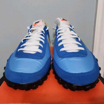 nike waffle racer battle blue