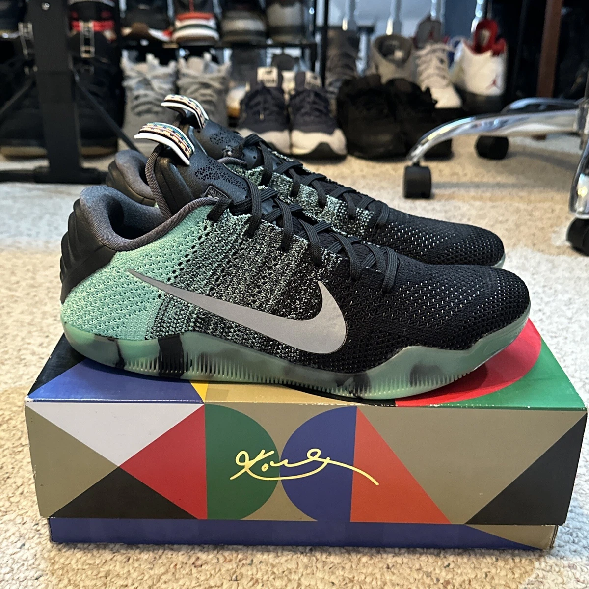 Size 11.5 - Nike Kobe 11 All Star - Northern Lights 2016 | eBay