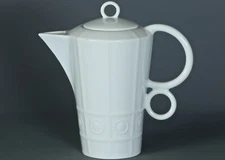 PHILIPPE DESHOULIERES OSMOSE Extra White Porcelain 4 Cup Teapot FRANCE