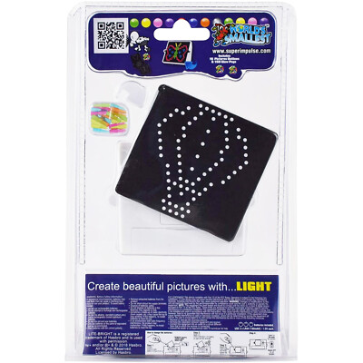 World's Smallest Lite Brite Toy by Super Impulse 545 NEW FULLY FUNCTIONAL