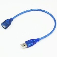 30cm Premium USB 2.0 Extension Cable Lead for External Hard Drive Flash Disk PC
