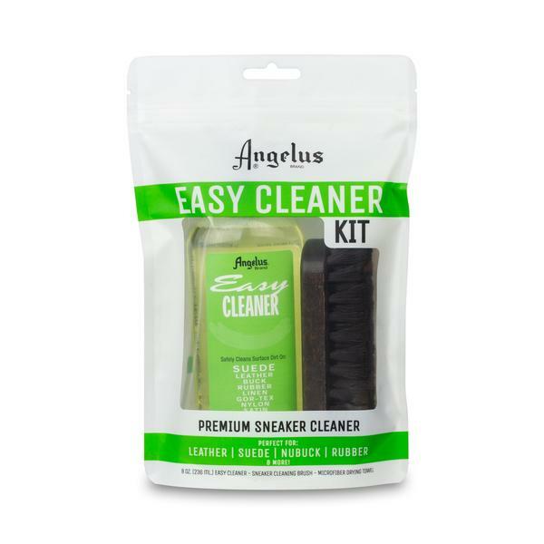 Angelus Brand Easy Cleaner Kit for Shoes / Sneakers / Leather / Suede - 8oz