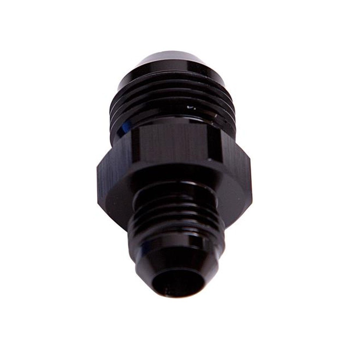 8an 90 To 6an 8AN To 6AN Reducer Fitting | Female To Male Flare Adapter In Black Anodized Aluminum - 1500PSI Rating 8AN Female To 6AN Male Aluminum Adapter Fuel System - Foto 3