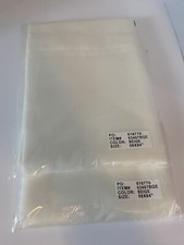 Sheer Curtains Window Drapes Set 58x84 Long Rod Pocket Beige 2 Panels. New