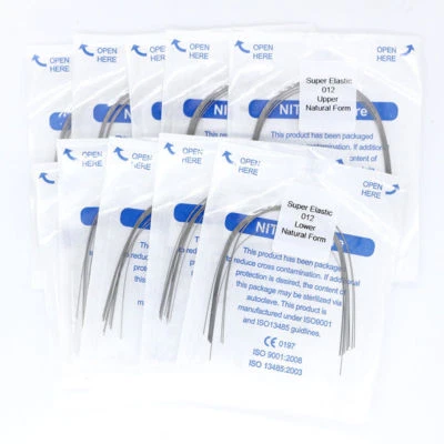 Archi ortodontici Dentali Nichel titanio naturale ortodonzia Dental Orthodontic!