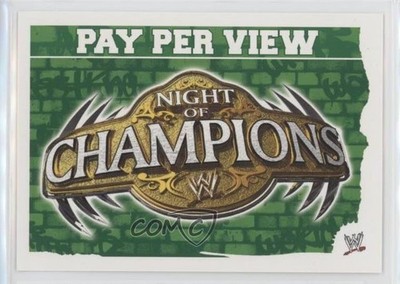 2010 Topps WWE Slam Attax Mayhem Pay Per View Night of Champions #NICH 0y3