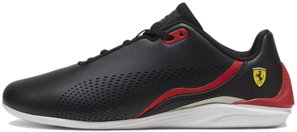 Scuderia Ferrari x Puma Drift Cat Decima Black Rosso Corsa for