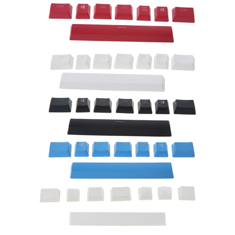 PBT Space Bar for Key Cap Mechanical Keyboard Five Sides Dye Sublimation Keycap