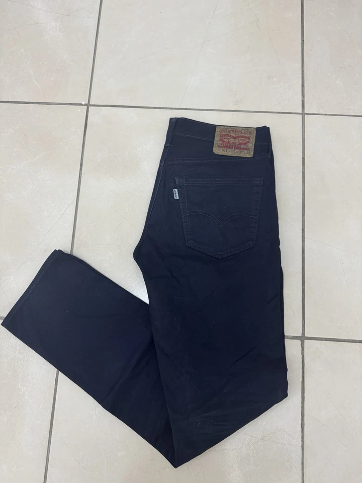 Pantalon Levis 511 bleu taille W32 L32 en très bon état - Photo 1/4