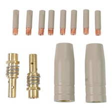 12PCS Coating Protection Nozzle Set for 15AK Welding Slag Removal Tools