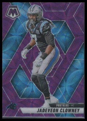 2025 Panini Mosaic #163 Jadeveon Clowney Scope Purple