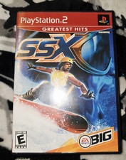 SSX - Greatest Hits (Sony PlayStation 2, 2002) Case, Manual, Disc. 