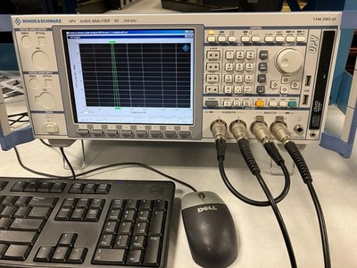 Rohde & Schwarz UPV Audio Analyzer DC to 250kHz Options K1/K6