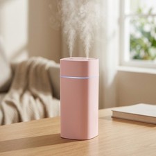 Dual Nozzle USB Humidifier 600ml/H Quiet Portable for Home Office Setup