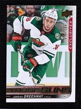 2018-19 Upper Deck Young Guns UD Exclusives 70/100 Jordan Greenway #213 02u3