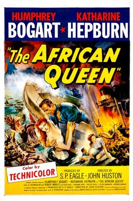   The African Queen (1951) Movie Poster - 24x36  print - Hi-Res  200GSM Paper
