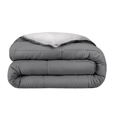 Bare Home King/California King Comforter - Reversible Colors - Goose Down